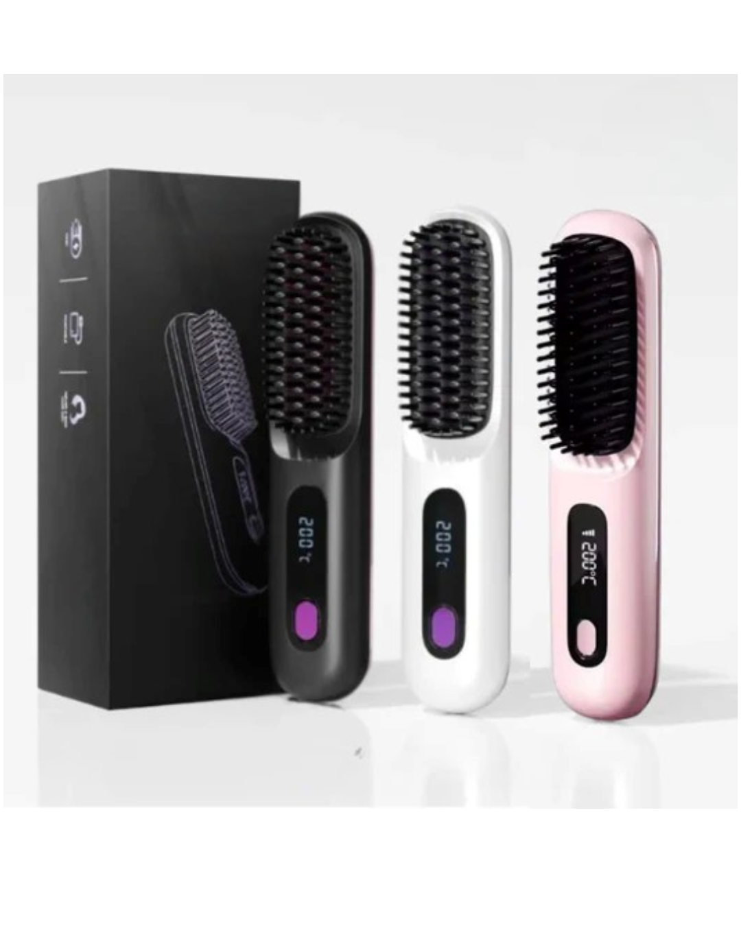 Silky - Bärbar stylingborste